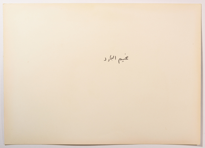 A General Scene, Nahr el-Bared Camp, 1980- 1989