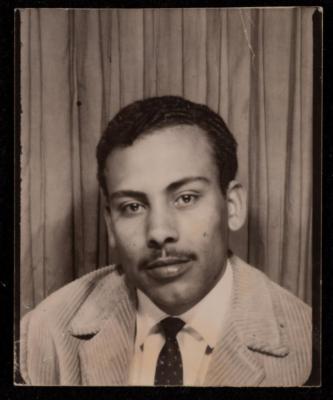 A Portrait of a Young Man Wearing a Suit and a Tie, Algeria, 9 February 1967