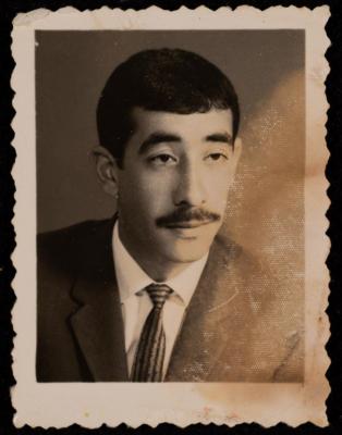 A Portrait of Sabri al-Masoud Gifted to Ali Fodeh, Irbid, 3 October 1966