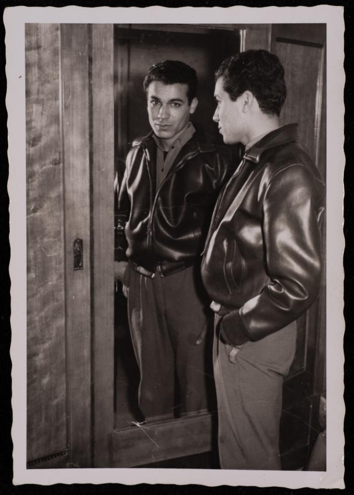 Ibrahim Kazoz in Front of a Mirror, 16 January 1965