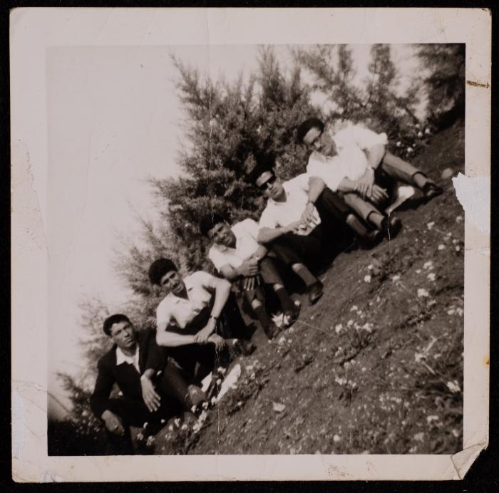 Ali Fodeh with Four Other Men out in Nature