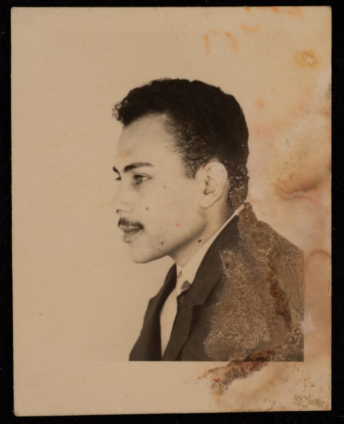 A Portrait Gifted to Ali Fodeh from an Algerian Guy, 20 May 1966