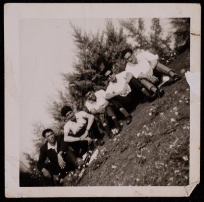 Ali Fodeh with Four Other Men out in Nature