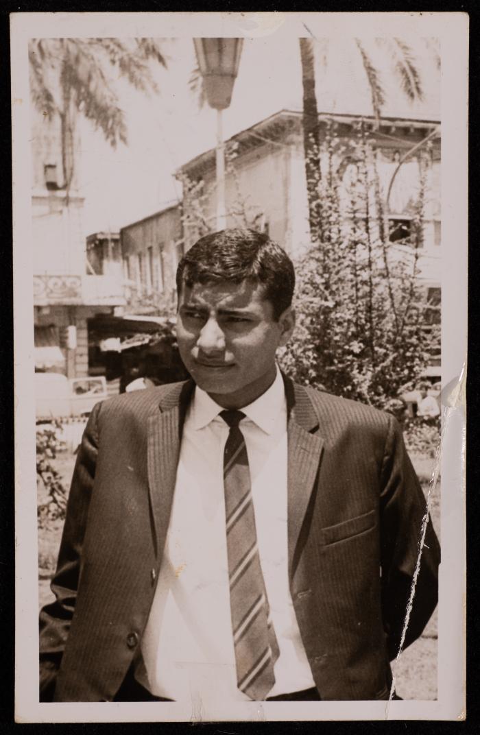 Ali Fodeh in a Suit and a Tie 