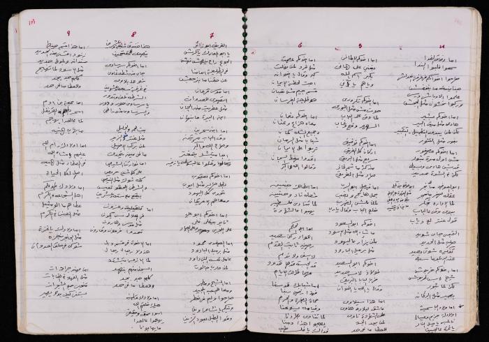 دفتر للأسير محمد ناصر، 1999