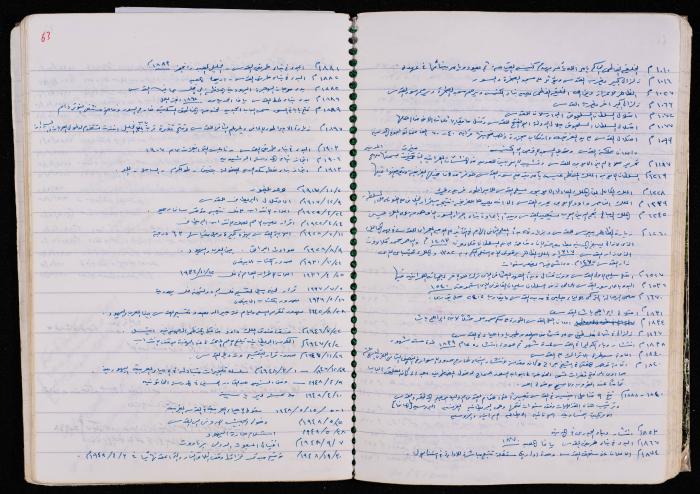 دفتر للأسير محمد ناصر، 1999