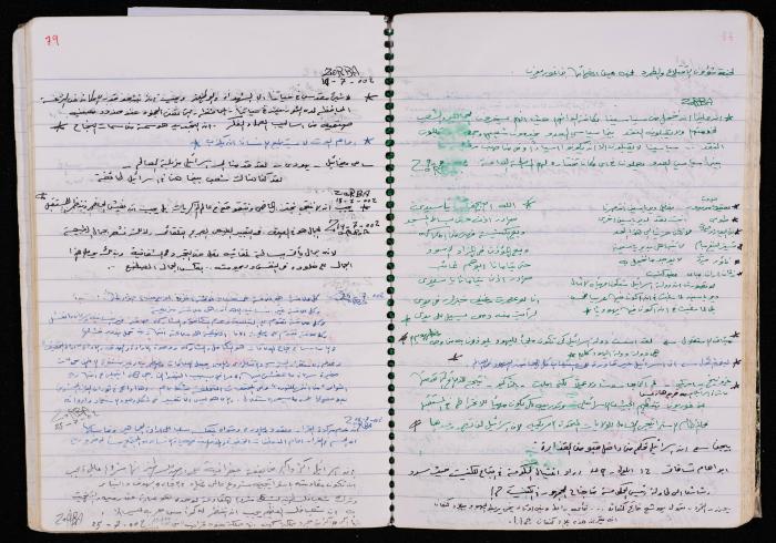 دفتر للأسير محمد ناصر، 1999