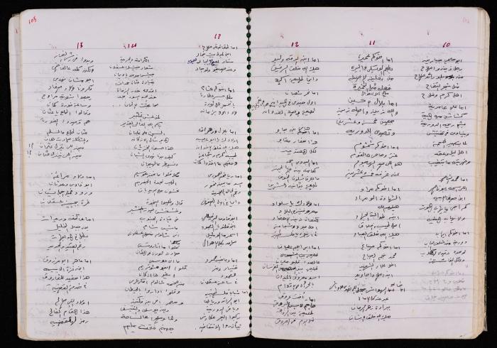 دفتر للأسير محمد ناصر، 1999