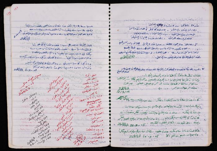 دفتر للأسير محمد ناصر، 1999