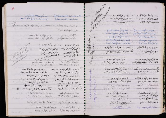 دفتر للأسير محمد ناصر، 1999