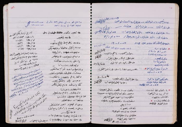 دفتر للأسير محمد ناصر، 1999