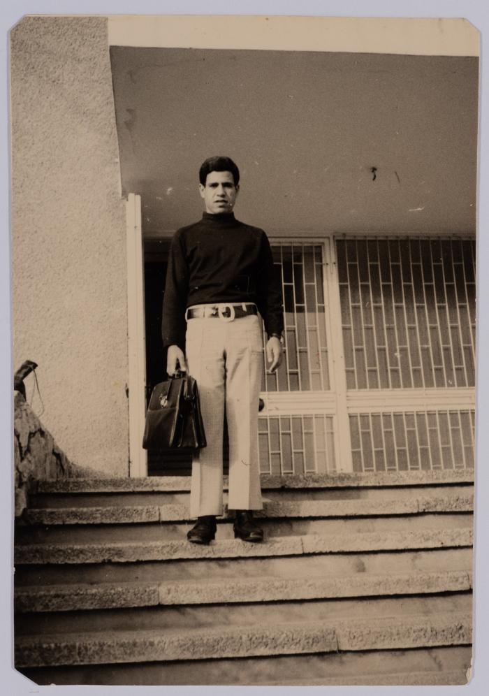 A Photograph of Saadeah Bsoul, Haifa, 1972 