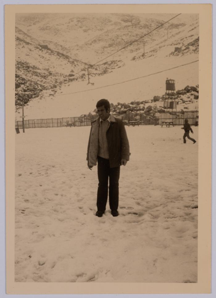 A Photograph of Saadeah Bsoul, Jabal al-Shaykh