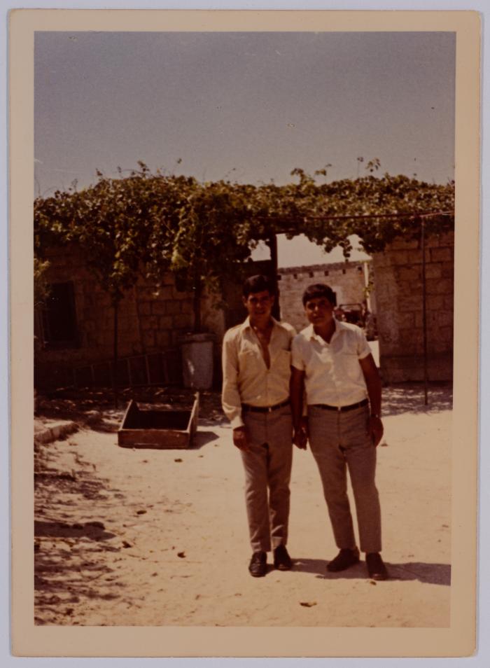 صورة شخصية  لسعادة بصول، قرية الرينة، 1970