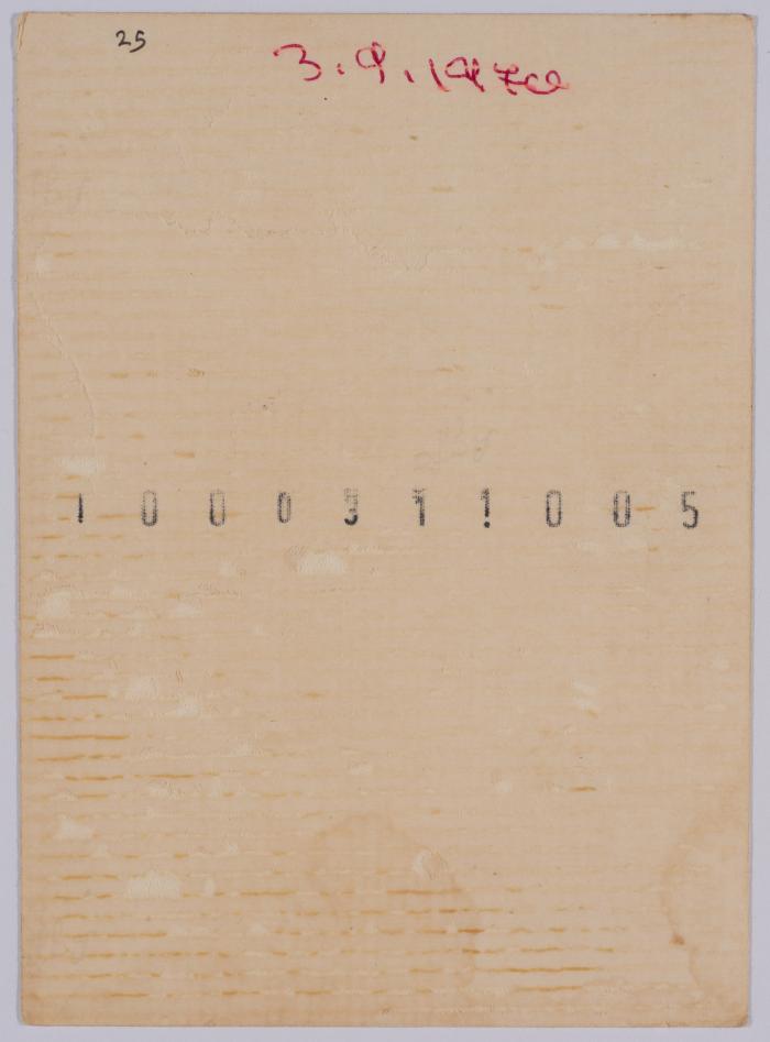 صورة شخصية  لسعادة بصول، قرية الرينة، 1970