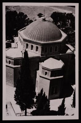 A Monastery in Palestine, a Photograph by Yousef Albina, the 1920s-30s
