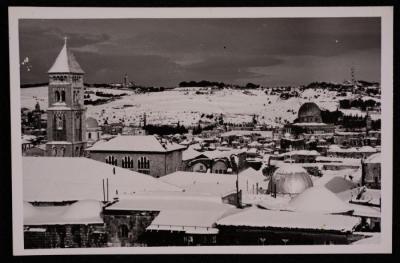 The Church of the Holy Sepulchre , a Photograph by Yousef Albina, the 1920s-30s

