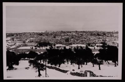 Al-Haram ash-Sharif, Jerusalem, a Photograph by Yousef Albina, the 1920s-30s
 
