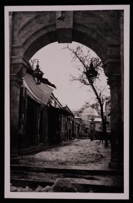 The Tanning Market "Aftimus Market" in Jerusalem, a Photograph by Yousef Albina, the 1920s-30s