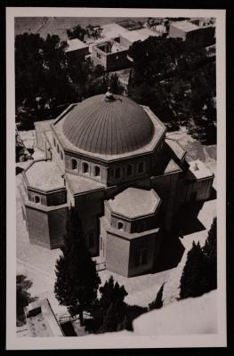 A Monastery in Palestine, a Photograph by Yousef Albina, the 1920s-30s