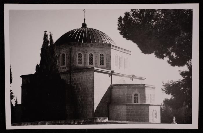 A Monastery in Palestine, a Photograph by Yousef Albina, the 1920s-30s