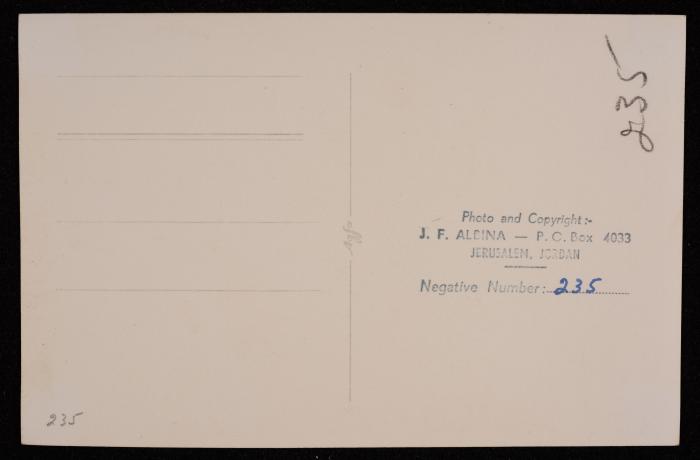 A Photograph of the Church of the Agony in Jerusalem, by Yousef Albina, the 1920s -30s