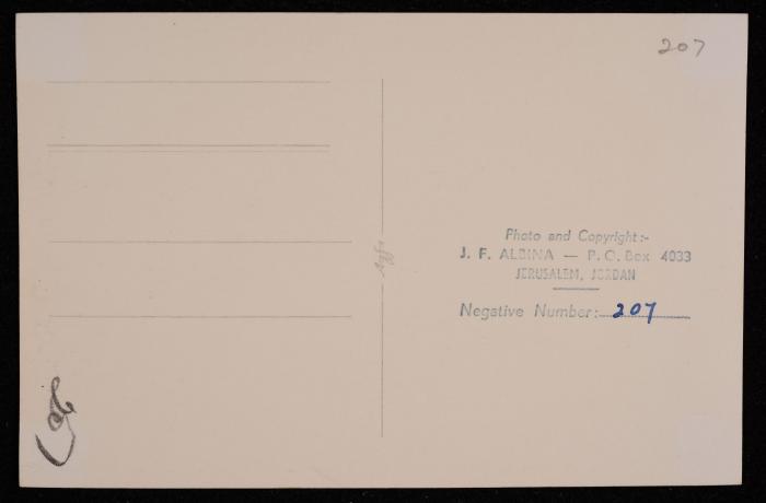 A Photograph of the Dome of the Rock in Jerusalem, by Yousef Albina, the 1920s -30s