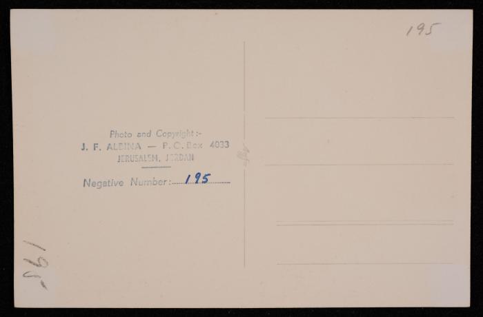 A Photograph of the Dome of the Rock in Jerusalem, by Yousef Albina, the 1920s -30s