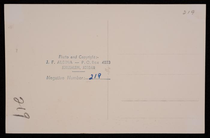 A Photograph of al-Aqsa Mosque in Jerusalem, by Yousef Albina, the 1920s -30s