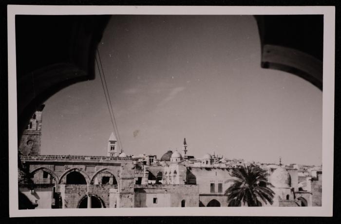 الحرم القدسي الشريف، تصوير يوسف البينا، عشرينيات وثلاثينيات القرن العشرين