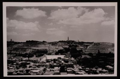 A Photograph of the Dome of the Rock in Jerusalem, by Yousef Albina, the 1920s -30s