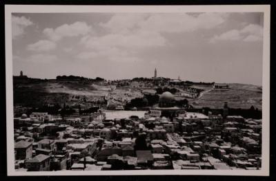 A Photograph of the Dome of the Rock in Jerusalem, by Yousef Albina, the 1920s -30s