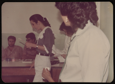 An activity organized by the Palestinian Federation of Women's Action Committees