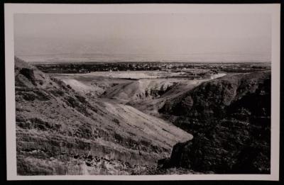 A Photograph of the Dead Sea near Jericho 