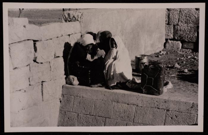 Women from the Tamareh Bedouins, a Photograph by Yousef Albina, the 1950s