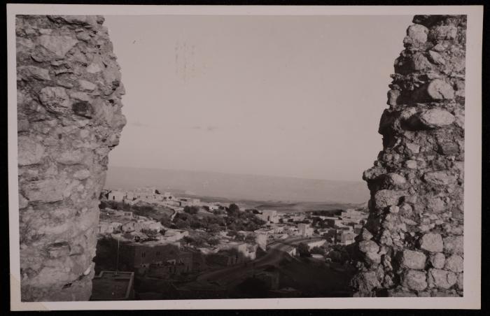Al-Eizariya Town to the East of Jerusalem, a Photograph by Yousef Albina, the 1950s
