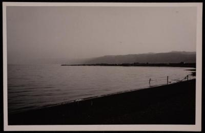 A Photograph of the Dead Sea near Jericho, by Yousef Albina, 1950s