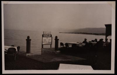 A Photograph of the Dead Sea near Jericho, by Yousef Albina, 1950s
