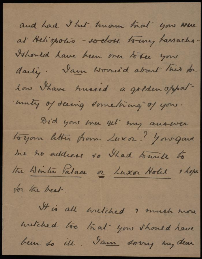A Letter from Ralph Shelby to Musa al-Alami, 1935