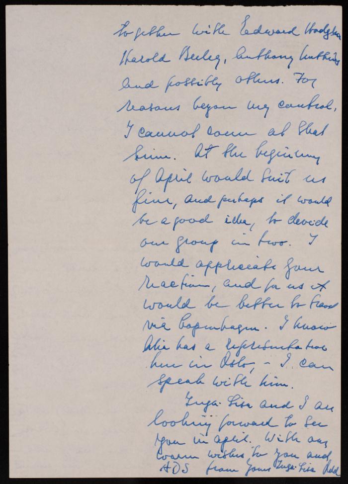 رسالة لموسى العلمي، 1978