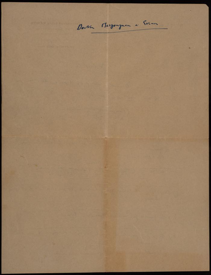 وثيقتنان مروستان باسم البرفيسور لويس رينون، باريس 