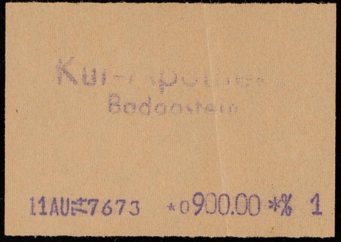 A Stamp of Badgastein Pharmacy, Austria, the 1970s
