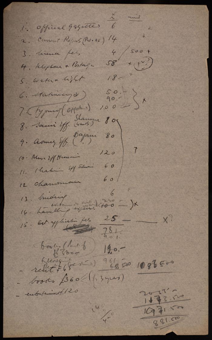 Notes on Financial Accounts