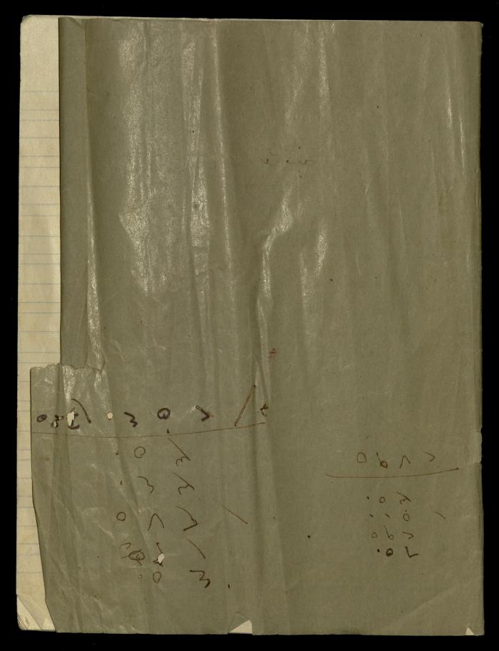 The Arab Development Society's Accounts Notebook