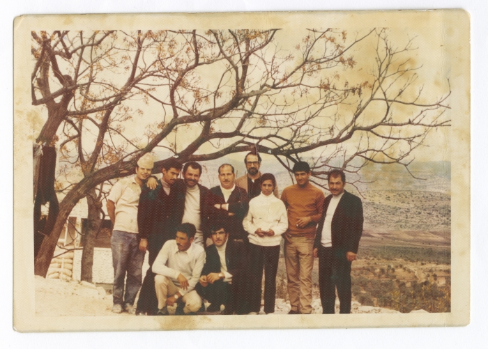 Men and women from Arraba village