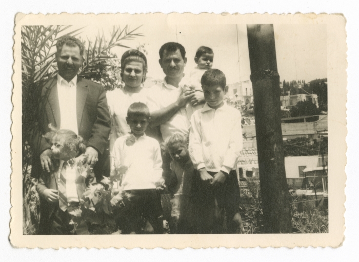 Photo of a Palestinian family