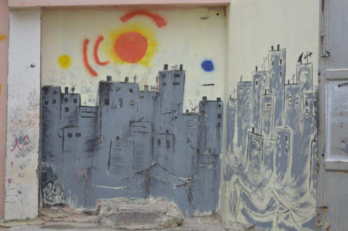 A Photograph of a Mural on a Wall in ad-Dheisheh Camp, Bethlehem, 2015