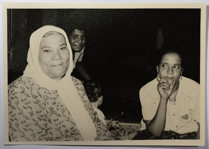 عائلة فلسطينية، مخيم نهر البارد، 1982- 1988