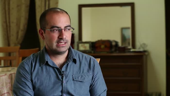  مقابلة جورج غنطوس مع المتحف الفلسطيني ضمن معرض "أبداً لن أفارق"، 2013
