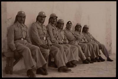 Saadeh al-Jallad with the Jordanian Badia Force 